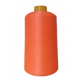 Текстурированная нитка 150D/1 № 4467 оранжевый неон в Голубовке